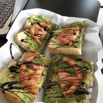 Gladly Coffee - Sourdough avocado toast ($5) - crazy cheap!! - Coffee & Tea Near Me - Spring Valley, California