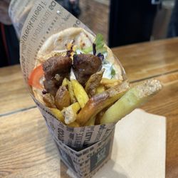 The Olive Street Food - Lamb Pita Wrap
