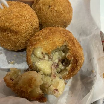 Brgr Stop - **White Truffle Bacon Mackin Cheese Balls - Burgers Near Me - Coconut Creek, Florida Brgr Stop - **White Truffle Bacon Mackin Cheese Balls - Burgers Near Me - Coconut Creek, Florida