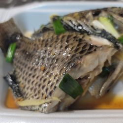 $10 steamed tilapia