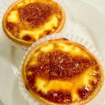 Peony Seafood Restaurant - Baked Portuguese Egg Tarts - Dim Sum Near Me - Oakland, California