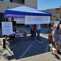 Solano Stroll - Massage tent