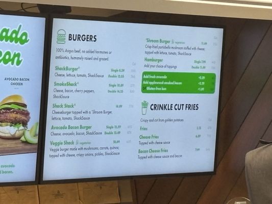 Menu photo 1 Shake Shack Denver, CO Menu photo 1 Shake Shack Denver, CO