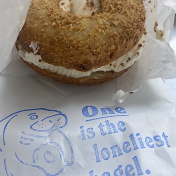 Pete’s General - Garlic bagel with cream cheese - Grocery Near Me - St. Petersburg, Florida Pete’s General - Garlic bagel with cream cheese - Grocery Near Me - St. Petersburg, Florida