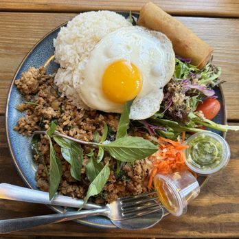 Amazing Basil - B4. Amazing Basil Pork w/ Rice B4. - Asian Fusion Near Me - Fremont, California