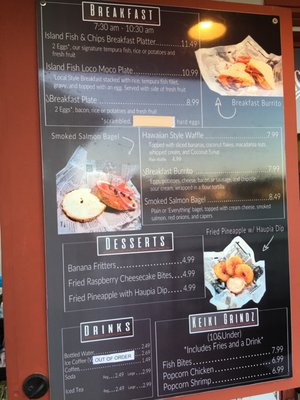 Menu photo 5 Island Fish & Chips Waikoloa, HI