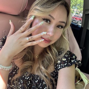Anh Dao Nails Salon - Gel x nails w/ designs and charms on every nail done by Selina - Nail Salons Near Me - Lynnwood, Washington Anh Dao Nails Salon - Gel x nails w/ designs and charms on every nail done by Selina - Nail Salons Near Me - Lynnwood, Washington