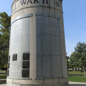 American Legion Mall - World War II Memorial by Patrick Brunner (1998) - Landmarks & Historical Buildings Near Me - Indianapolis, Indiana