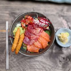 Royals & Rice - Emperor Sashimi Salad Bowl