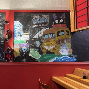 Sushi Totoro - Walls - Japanese Near Me - Santa Cruz, California