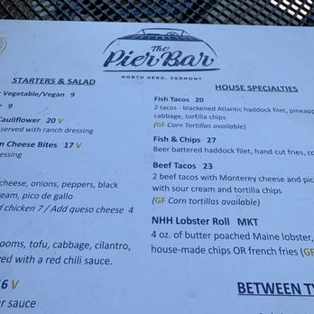 Pier Bar - Bars Near Me - North Hero, Vermont