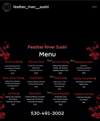 Menu photo 2 Feather River Sushi Plumas Lake, CA Menu photo 2 Feather River Sushi Plumas Lake, CA