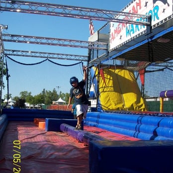 Alameda County Fairgrounds - The American Warrior obstacle course -made for kids (similar to G4's Ninja Warrior) - Venues & Event Spaces Near Me - Pleasanton, California Alameda County Fairgrounds - The American Warrior obstacle course -made for kids (similar to G4's Ninja Warrior) - Venues & Event Spaces Near Me - Pleasanton, California