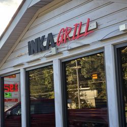 Inka Grill - Interesting exterior architectural design of the building where the restaurant is located