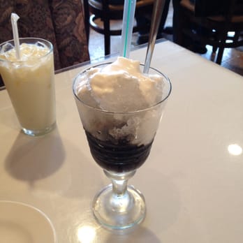 Pho Lovers - Grass jelly with coconut milk (soy milk in the background). - Vietnamese Near Me - Sunnyvale, California Pho Lovers - Grass jelly with coconut milk (soy milk in the background). - Vietnamese Near Me - Sunnyvale, California