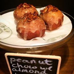 Green Bar - Daily donuts, this one with an almond bacon