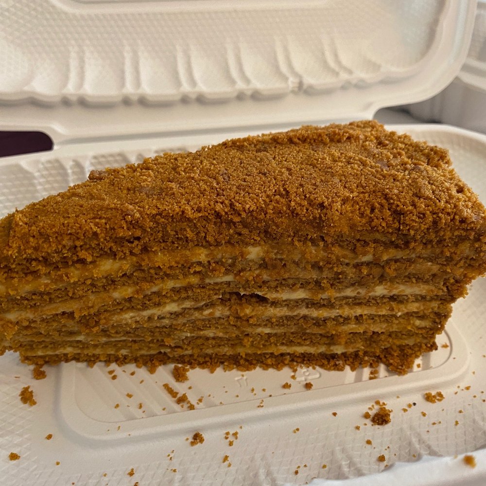 Kozak Ukrainian Eatery - Honey cake - Ukrainian Near Me - Vancouver, British Columbia Kozak Ukrainian Eatery - Honey cake - Ukrainian Near Me - Vancouver, British Columbia