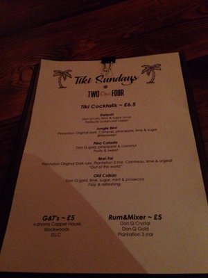 Menu photo 2 214 Bermondsey London, XGL