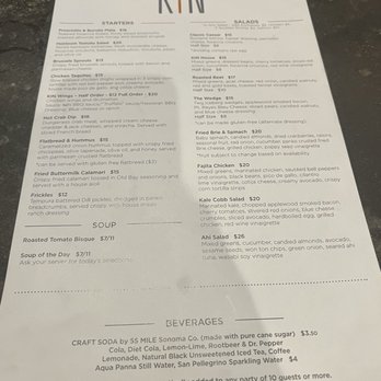 KIN Windsor - New American Near Me - Windsor, California