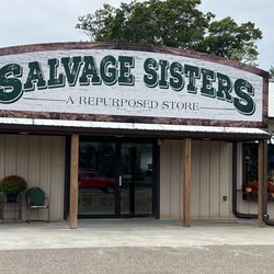Salvage Sisters - A Repurposed Store - Exterior of our NEW LOCATION!
