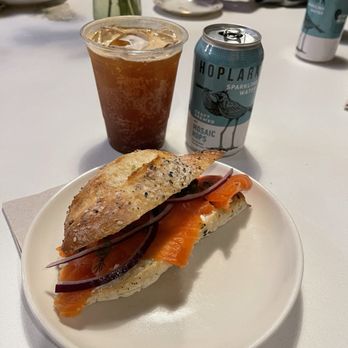 Pavé - Lox cream cheese sandwich - Bakeries Near Me - New York, New York