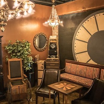 Eleventh Hour Enigma - A peek at our Lounge. Photo by: GREG BOLLINGER - Escape Games Near Me - Tulsa, Oklahoma