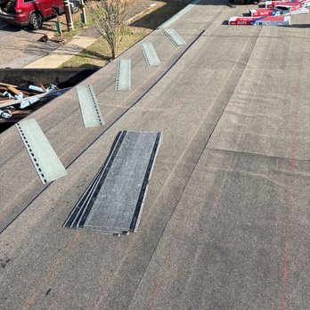 Miller Roofing Alabama - Adding protective barrier under shingle to prevent leaks - Roof Inspectors Near Me - Jasper, Alabama Miller Roofing Alabama - Adding protective barrier under shingle to prevent leaks - Roof Inspectors Near Me - Jasper, Alabama