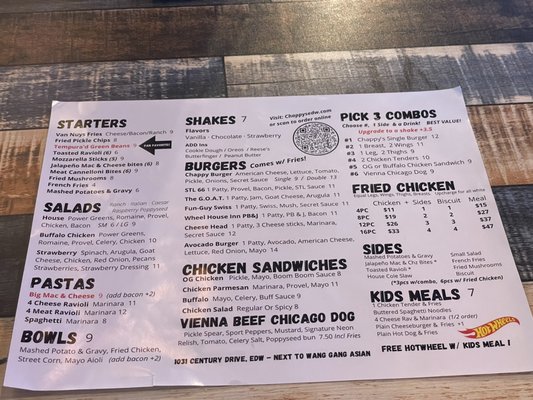 Menu photo 3 Chappy's Edwardsville, IL