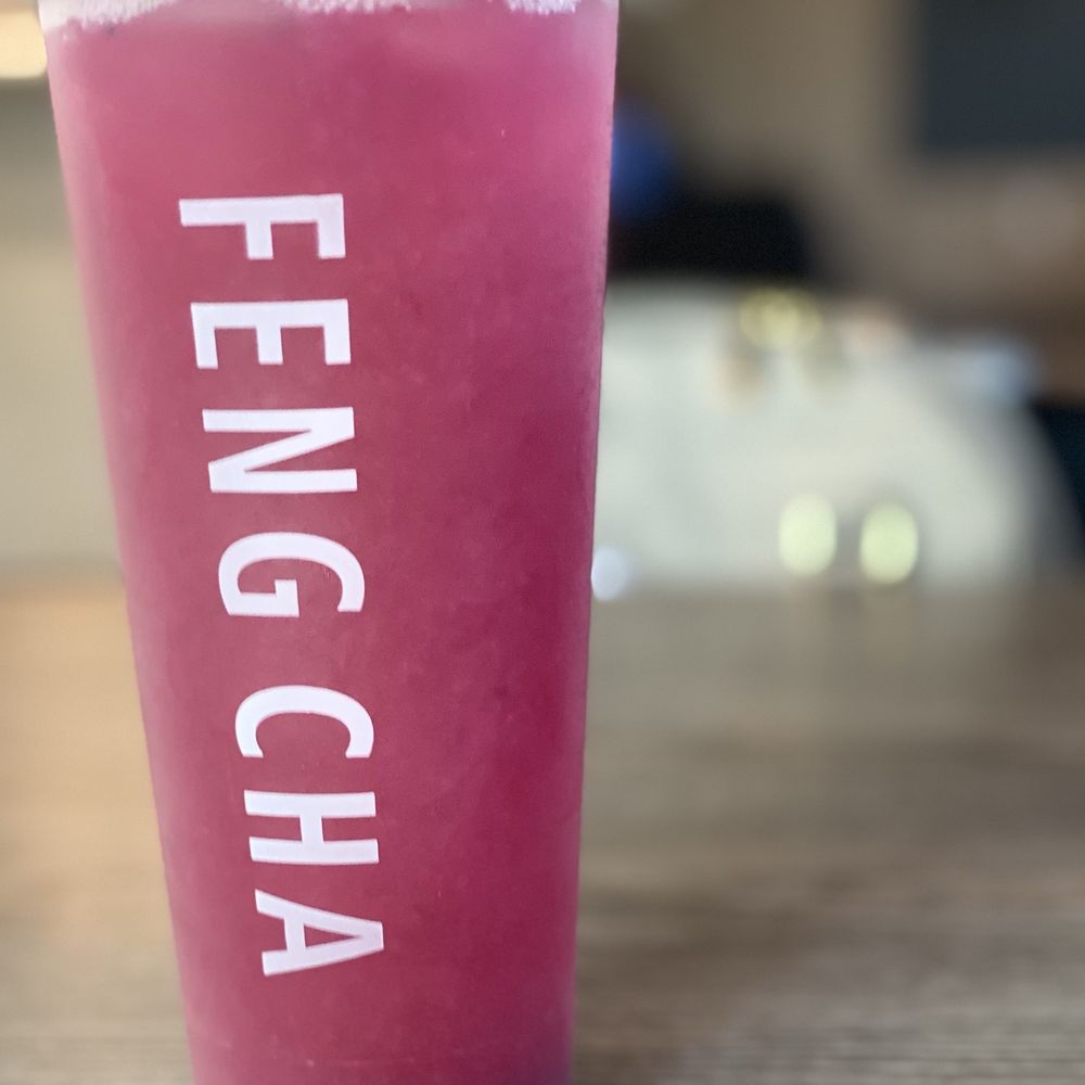Dragon fruit lemon spring tea