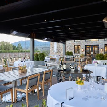Heitz Cellar - the outdoor dining area - Wineries Near Me - St. Helena, California Heitz Cellar - the outdoor dining area - Wineries Near Me - St. Helena, California