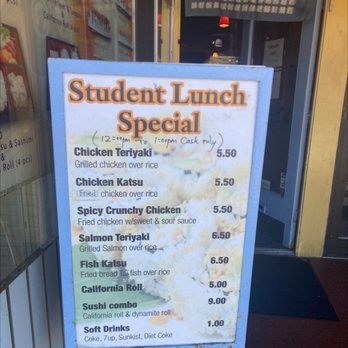 Sushi Zen - Student Lunch Special cash only! - Sushi Bars Near Me - San Francisco, California Sushi Zen - Student Lunch Special cash only! - Sushi Bars Near Me - San Francisco, California