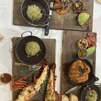Holbox - Langosta al Carbon (Maine Lobster, MP), mojo de ajo, Pulpo Asado - Latin American Near Me - Los Angeles, California Holbox - Langosta al Carbon (Maine Lobster, MP), mojo de ajo, Pulpo Asado - Latin American Near Me - Los Angeles, California