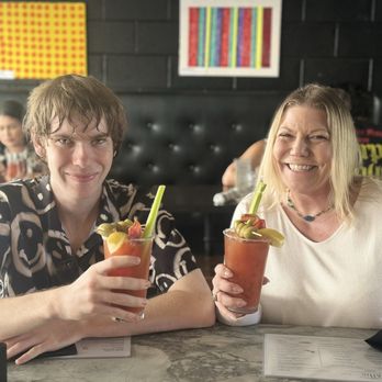 The Attic - Bar area.. 21st bday Bloody Mary time!! - Breakfast & Brunch Near Me - Long Beach, California The Attic - Bar area.. 21st bday Bloody Mary time!! - Breakfast & Brunch Near Me - Long Beach, California