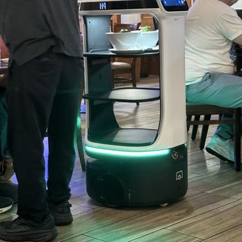 Oreno Ramen - Robot delivery vehicle. - Ramen Near Me - Scotts Valley, California Oreno Ramen - Robot delivery vehicle. - Ramen Near Me - Scotts Valley, California