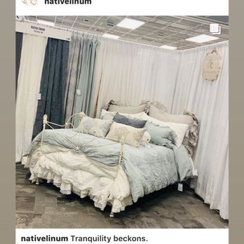 Native Linum - Showroom bedding - Home Decor Near Me - Placentia, California Native Linum - Showroom bedding - Home Decor Near Me - Placentia, California