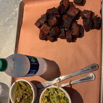 Ten50 BBQ - Burnt ends, green beans, and cole slaw. I didn't like the cole slaw but everything else was fantastic!!!!!! - Barbeque Near Me - Richardson, Texas Ten50 BBQ - Burnt ends, green beans, and cole slaw. I didn't like the cole slaw but everything else was fantastic!!!!!! - Barbeque Near Me - Richardson, Texas
