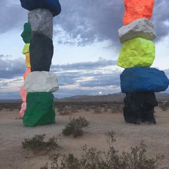 Seven Magic Mountains - Public Art Near Me - Las Vegas, Nevada Seven Magic Mountains - Public Art Near Me - Las Vegas, Nevada