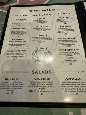 Menu photo 4 The Bruce Scottish Pub Salt Lake City, UT Menu photo 4 The Bruce Scottish Pub Salt Lake City, UT