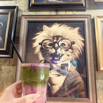 Professor Perk's - Strawberry rose matcha - Themed Cafes Near Me - Fort Lauderdale, Florida Professor Perk's - Strawberry rose matcha - Themed Cafes Near Me - Fort Lauderdale, Florida