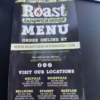 Roast Sandwich House - Sandwiches Near Me - Babylon, New York Roast Sandwich House - Sandwiches Near Me - Babylon, New York