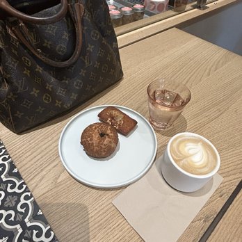 Maison Nico - Choux de saison et financier et cappuccino:) c'est la vie - Bakeries Near Me - San Francisco, California Maison Nico - Choux de saison et financier et cappuccino:) c'est la vie - Bakeries Near Me - San Francisco, California