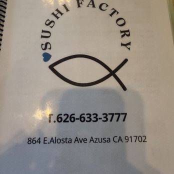 Sushi Factory - Menu - Sushi Bars Near Me - Azusa, California