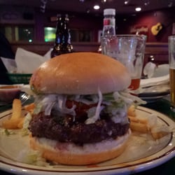 Bullfrog's Sports Cafe - Burger BOGO Monday night ... very good!