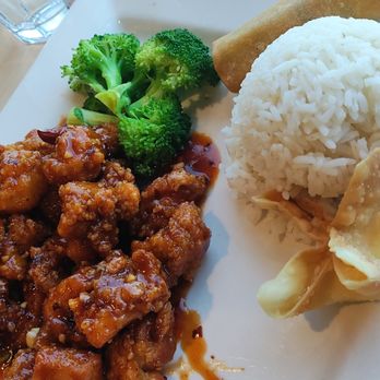 Bamboo Asian Kitchen - Orange Chicken with steam rice :) - Chinese Near Me - Phoenix, Arizona