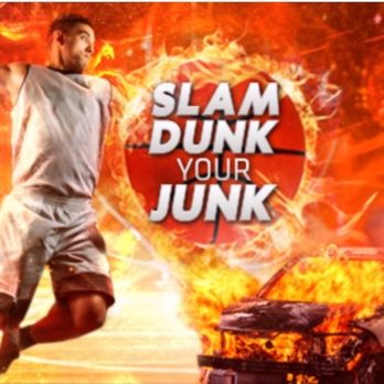 Slam Dunk your Junk - Logo - Junk Removal & Hauling Near Me Slam Dunk your Junk - Logo - Junk Removal & Hauling Near Me