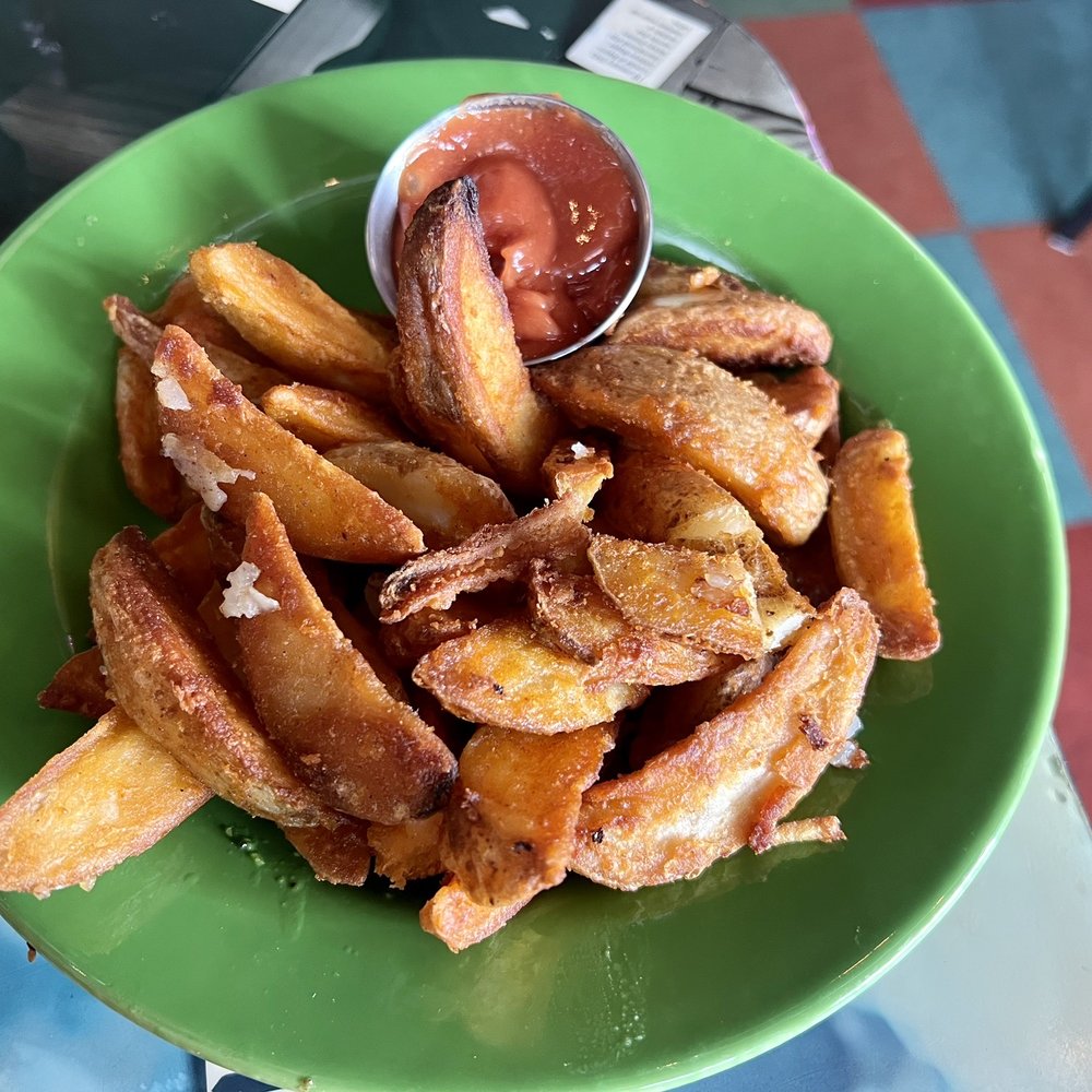 L A Cafe - Wedgie fries with spicy seasoning and secret sauce - Coffee & Tea Near Me - Waterford, Michigan