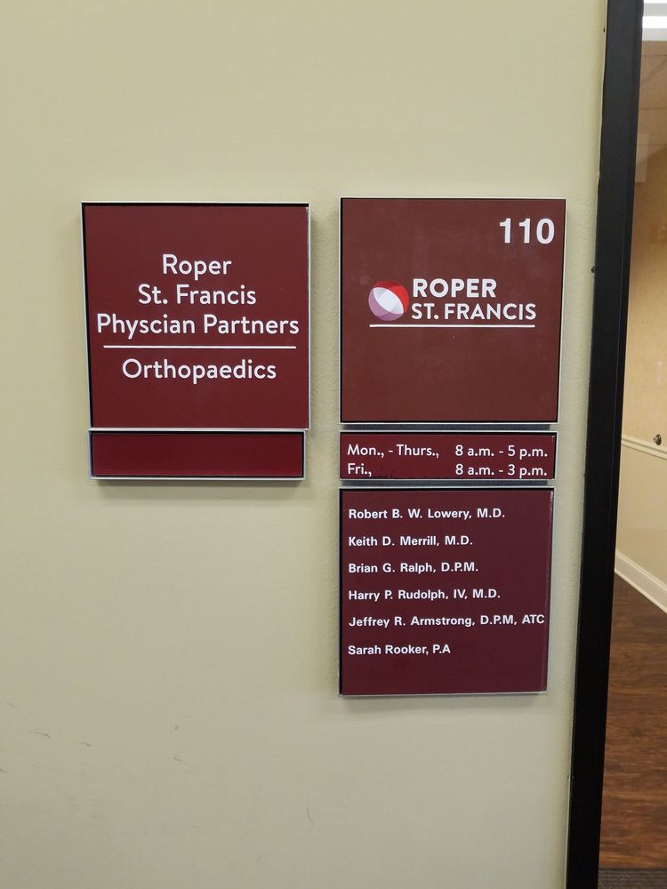ROPER ST. FRANCIS ORTHOPEDICS CENTER Updated October 2024 2270