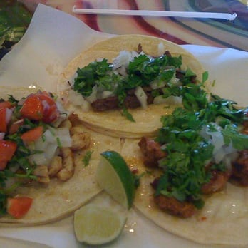 Taco Mexicali - My taco trio: al pastor and the asadas (carne and pollo) - Mexican Near Me - Williamsburg, Virginia Taco Mexicali - My taco trio: al pastor and the asadas (carne and pollo) - Mexican Near Me - Williamsburg, Virginia