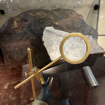 Griffith Observatory - 330 lb Iron Meteorite found in the 1960s in LA - Observatories Near Me - Los Angeles, California