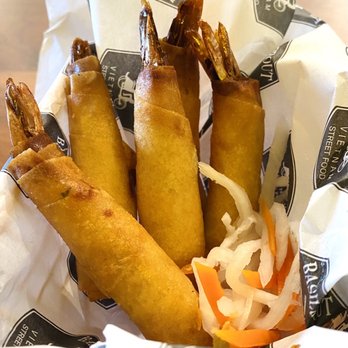 Basil & Sprout - A8. Shrimp Egg Roll Aka "shrimp in a blanket" - Vietnamese Near Me - Pensacola, Florida